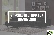 7 Incredible Tips For Downsizing